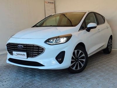 Usata Ford Fiesta Titanium 75 CV (55 kW) 2022 Bianco Utilitaria