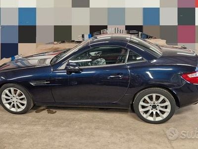 Usata Mercedes SLK200 184 CV (135 kW) 2011 Blu/azzurro Cabrio