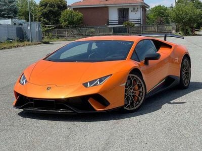 Usata Lamborghini Huracán 639 CV (469 kW) 2019 Arancione Coupé