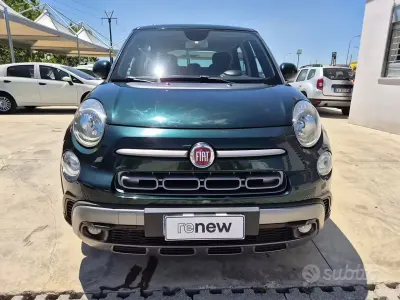 Usata Fiat 500L Cross 95 CV (69 kW) 2018 Verde Monovolume
