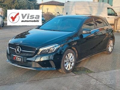 Usata Mercedes A180 109 CV (80 kW) 2017 Nero Berlina