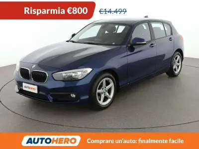 Usado BMW 116 Advantage 116 HP (85 kW) 2015 Azul Citadino
