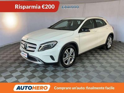 Usata Mercedes GLA220 170 CV (125 kW) 2015 Bianco SUV