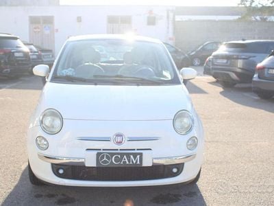 Usata Fiat 500 Lounge 75 CV (55 kW) 2009 Bianco Cabrio