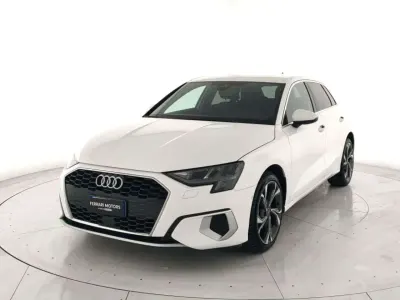 Usata Audi A3 Advanced 116 CV (85 kW) 2023 Bianco Berlina
