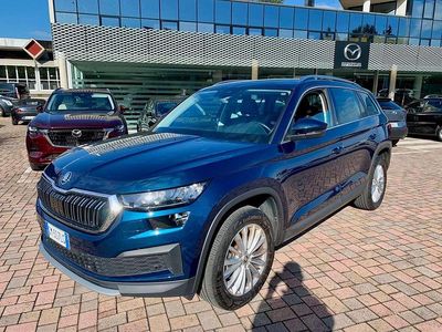 Usata Skoda Kodiaq Style 150 CV (110 kW) 2022 Blu/azzurro SUV