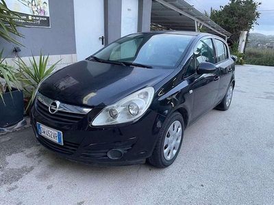 Usata Opel Corsa Club 80 CV (58 kW) 2009 Nero Berlina