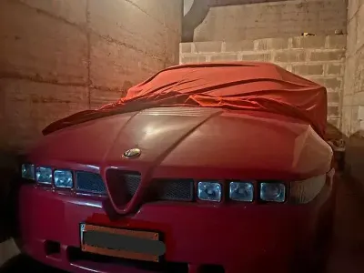 Usata Alfa Romeo SZ/RZ 207 CV (152 kW) 1990 Rosso