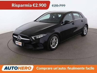 Usata Mercedes A180 Executive 116 CV (85 kW) 2020 Nero Berlina