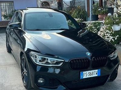 Usata BMW 118 Efficient Dynamics 136 CV (100 kW) 2018 Nero Utilitaria