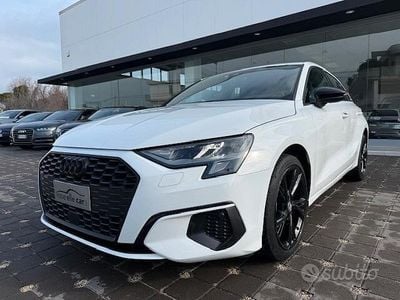 Usata Audi A3 Advanced Plus 116 CV (85 kW) 2022 Bianco Berlina