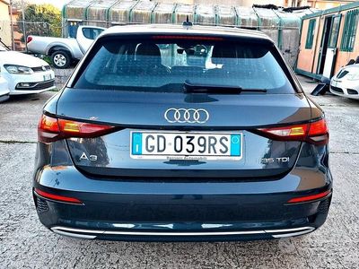 Usata Audi A3 150 CV (110 kW) 2021 Grigio Berlina