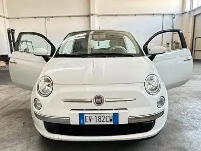 Usata Fiat 500 69 CV (50 kW) 2014 Bianco Berlina