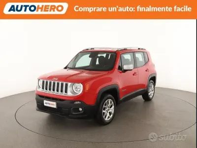 Usata Jeep Renegade Limited 140 CV (102 kW) 2018 Rosso SUV