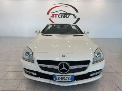 Usata Mercedes SLK200 Premium 184 CV (135 kW) 2013 Bianco Cabrio
