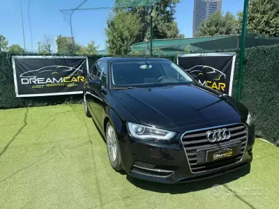 Usata Audi A3 110 CV (80 kW) 2014 Nero Berlina