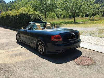 Usata Audi A4 Cabriolet 2004 Blu Cabrio