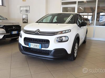 Usata Citroën C3 Feel 83 CV (61 kW) 2019 Bianco Utilitaria