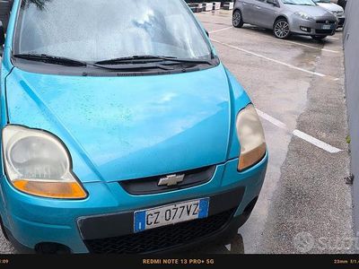 Usata Chevrolet Matiz 2006 Blu Utilitaria