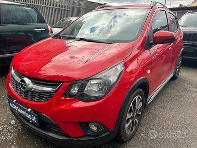 Usata Opel Karl Rocks 73 CV (53 kW) 2018 Rosso Utilitaria