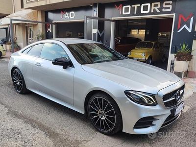 Usata Mercedes E220 Premium Plus 194 CV (142 kW) 2018 Grigio Coupé
