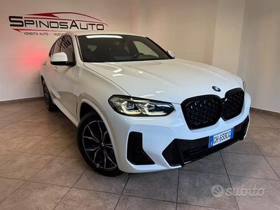 Usata BMW X4 M Sport 190 CV (139 kW) 2022 Bianco SUV