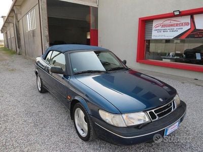Usata Saab 900 Cabriolet 185 CV (136 kW) 1994 Blu Cabrio