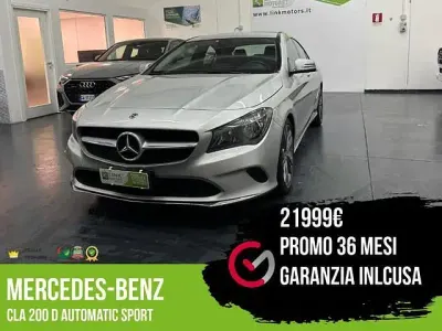 Usata Mercedes CLA200 136 CV (100 kW) 2019 Grigio Berlina