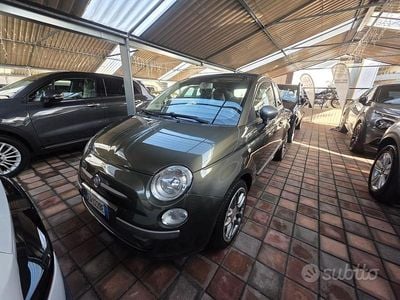 Usata Fiat 500C 95 CV (69 kW) 2010 Verde Cabrio