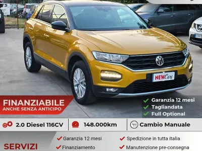 Usata VW T-Roc Business 116 CV (85 kW) 2019 Oro SUV