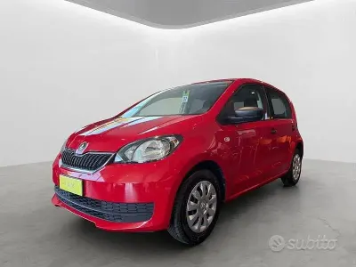 Usata Skoda Citigo Active 60 CV (44 kW) 2018 Rosso Utilitaria