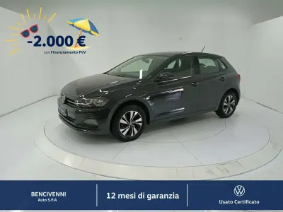 Usata VW Polo Comfortline 80 CV (58 kW) 2021 Grigio Utilitaria