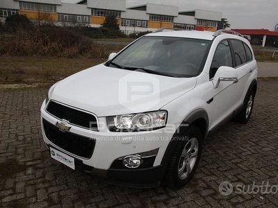 Usata Chevrolet Captiva LTZ 184 CV (135 kW) 2013 Bianco SUV