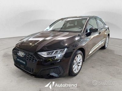 Usata Audi A3 Sport 116 CV (85 kW) 2020 Nero Berlina