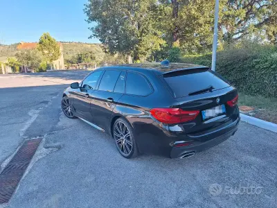 Usata BMW 520 M Sport 2018 Nero Station wagon