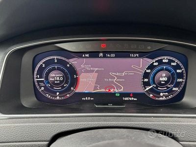 Usata VW Golf VII 115 CV (84 kW) 2018 Bianco Berlina