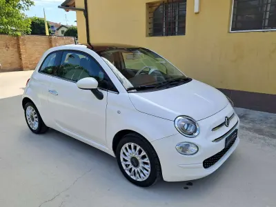Usata Fiat 500 Lounge 69 CV (50 kW) 2018 Bianco Utilitaria