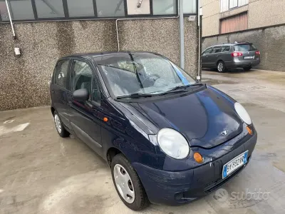 Usata Chevrolet Matiz 51 CV (37 kW) 2002 Blu Utilitaria