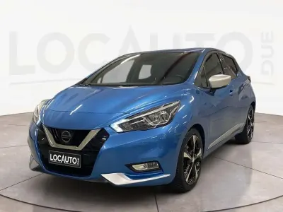 Usata Nissan Micra Tekna 90 CV (66 kW) 2017 Blu Utilitaria