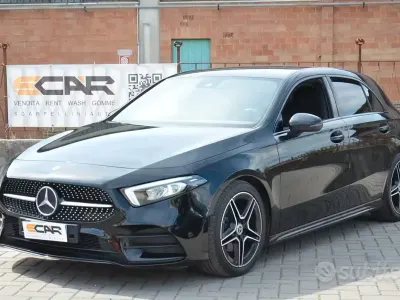 Usata Mercedes A200 AMG Line Premium 150 CV (110 kW) 2022 Nero Berlina