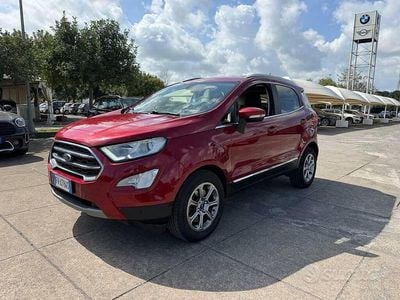 Usata Ford Ecosport Titanium 125 CV (91 kW) 2019 Rosso SUV