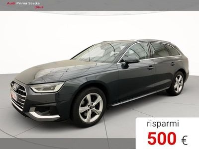 Usata Audi A4 Advanced 163 CV (119 kW) 2021 H1 grigio manhattan metallizza Station wagon