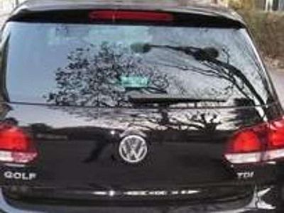 Usata VW Golf VI Highline 110 CV (80 kW) 2009 Nero Utilitaria