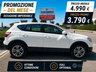 Usata Nissan Qashqai Acenta 110 CV (80 kW) 2011 Bianco SUV