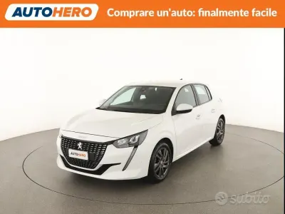 Usata Peugeot 208 Active 75 CV (55 kW) 2021 Bianco Utilitaria
