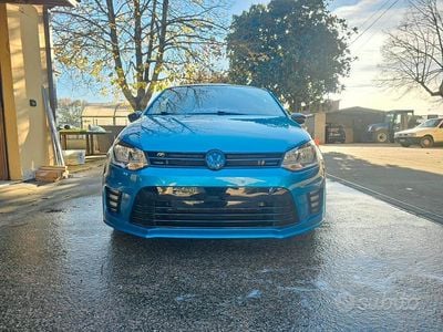 Usata VW Polo Comfortline 90 CV (66 kW) 2016 Blu Utilitaria