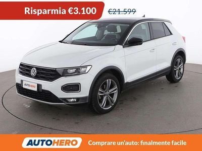 Usata VW T-Roc Advance 116 CV (85 kW) 2021 Bianco SUV