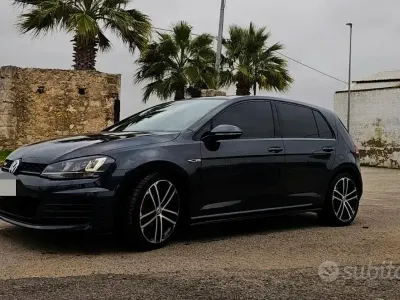 Usata VW Golf VII GTD 184 CV (135 kW) 2015 Nero Berlina