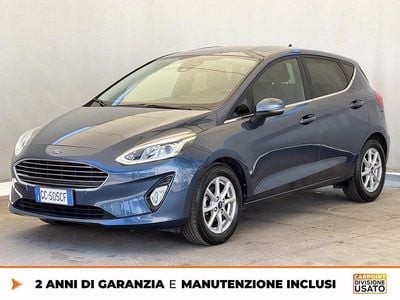 Usata Ford Fiesta Titanium S 125 CV (91 kW) 2020 Chrome blue Utilitaria