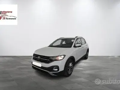 Usata VW T-Cross Style 110 CV (80 kW) 2022 Bianco SUV